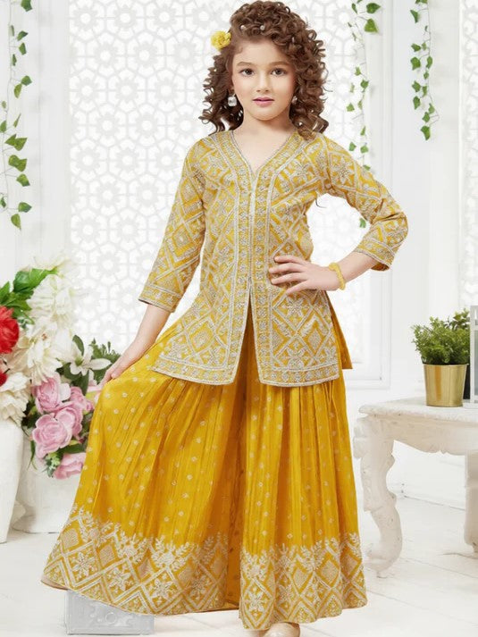 Maher Palazzo Suit - Roop Darshan