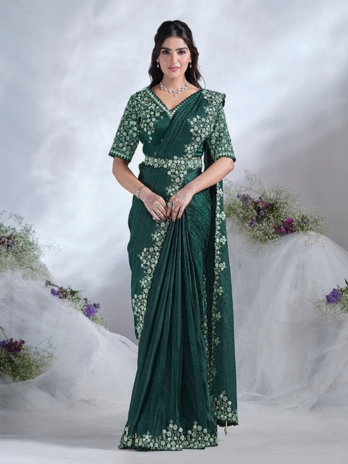 Lavanya Ready To Wear Choli Saree - Roop Darshan