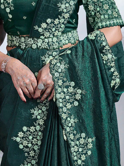 Lavanya Ready To Wear Choli Saree - Roop Darshan