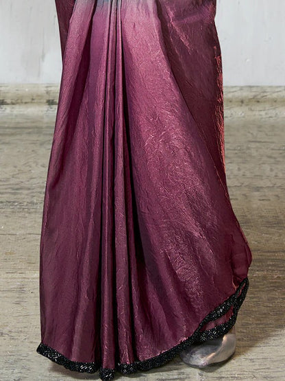 Celia Tissue Ready To Wear Choli Saree - Roop Darshan