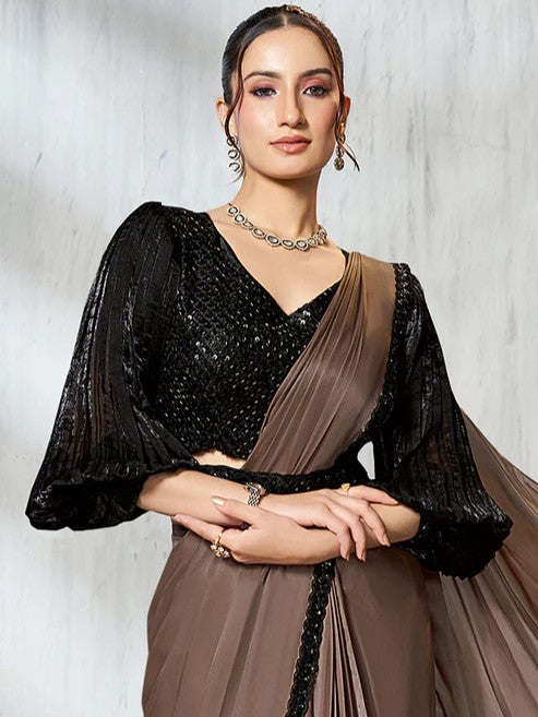 Fazia Ready To Wear Choli Saree - Roop Darshan