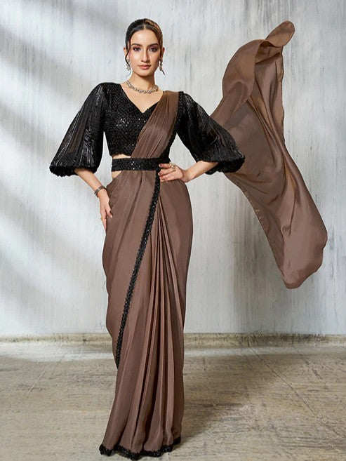 Fazia Ready To Wear Choli Saree - Roop Darshan