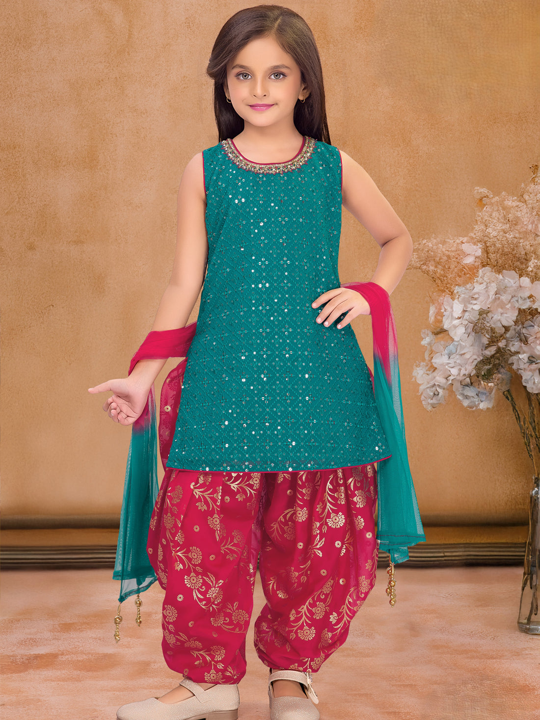 Navya Patiyala Suit - Roop Darshan