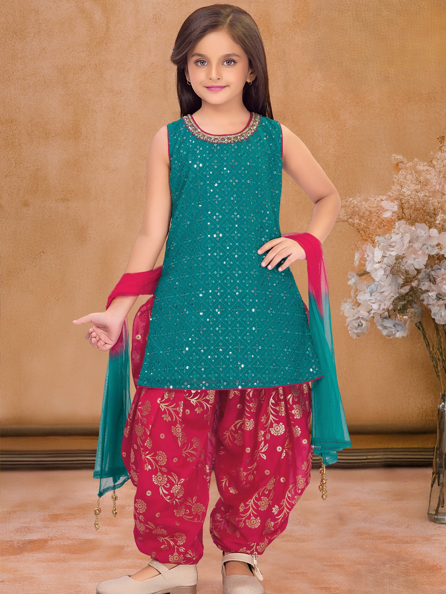 Navya Patiyala Suit - Roop Darshan