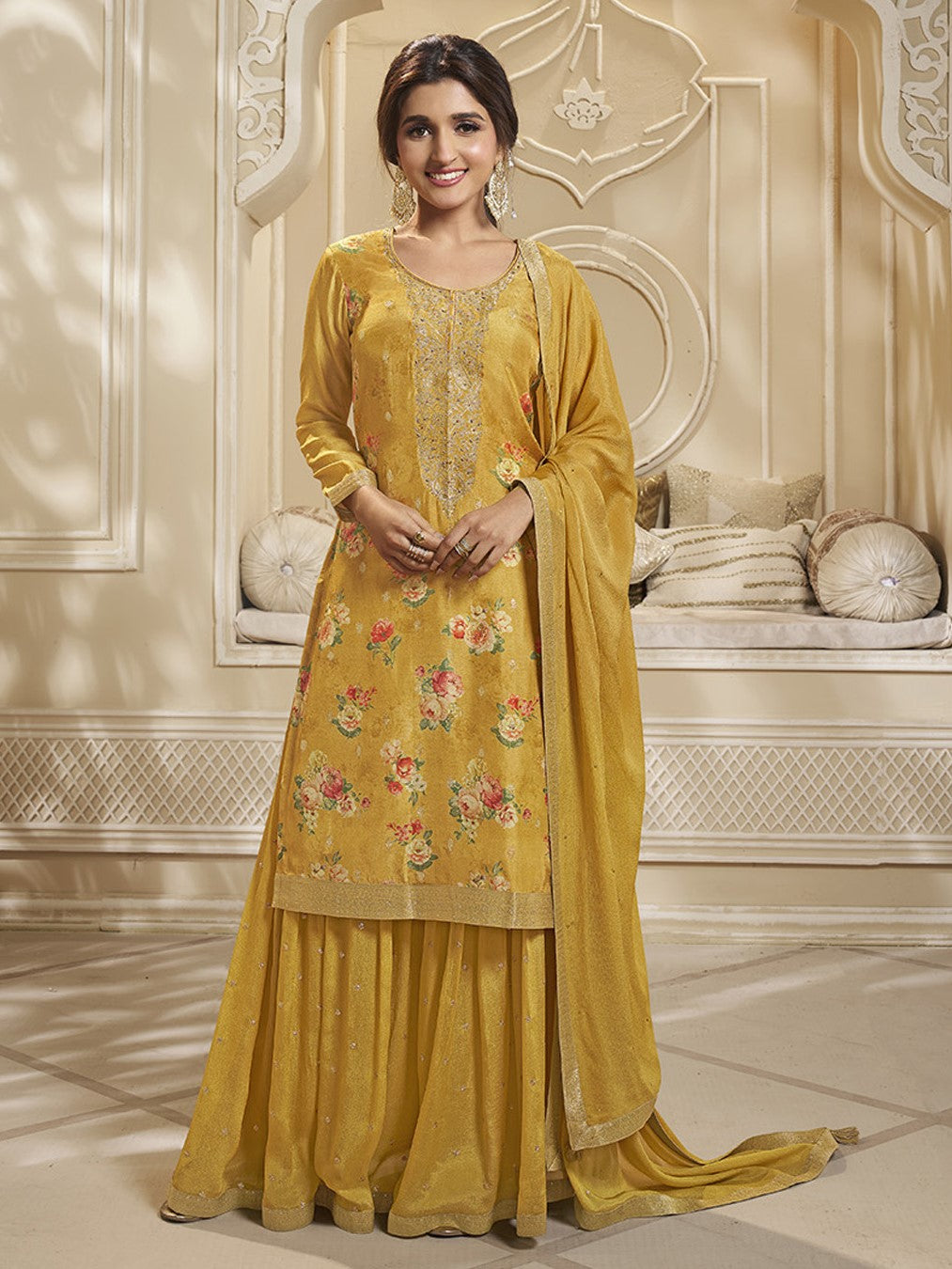 Preeta Palazzo Suit - Roop Darshan