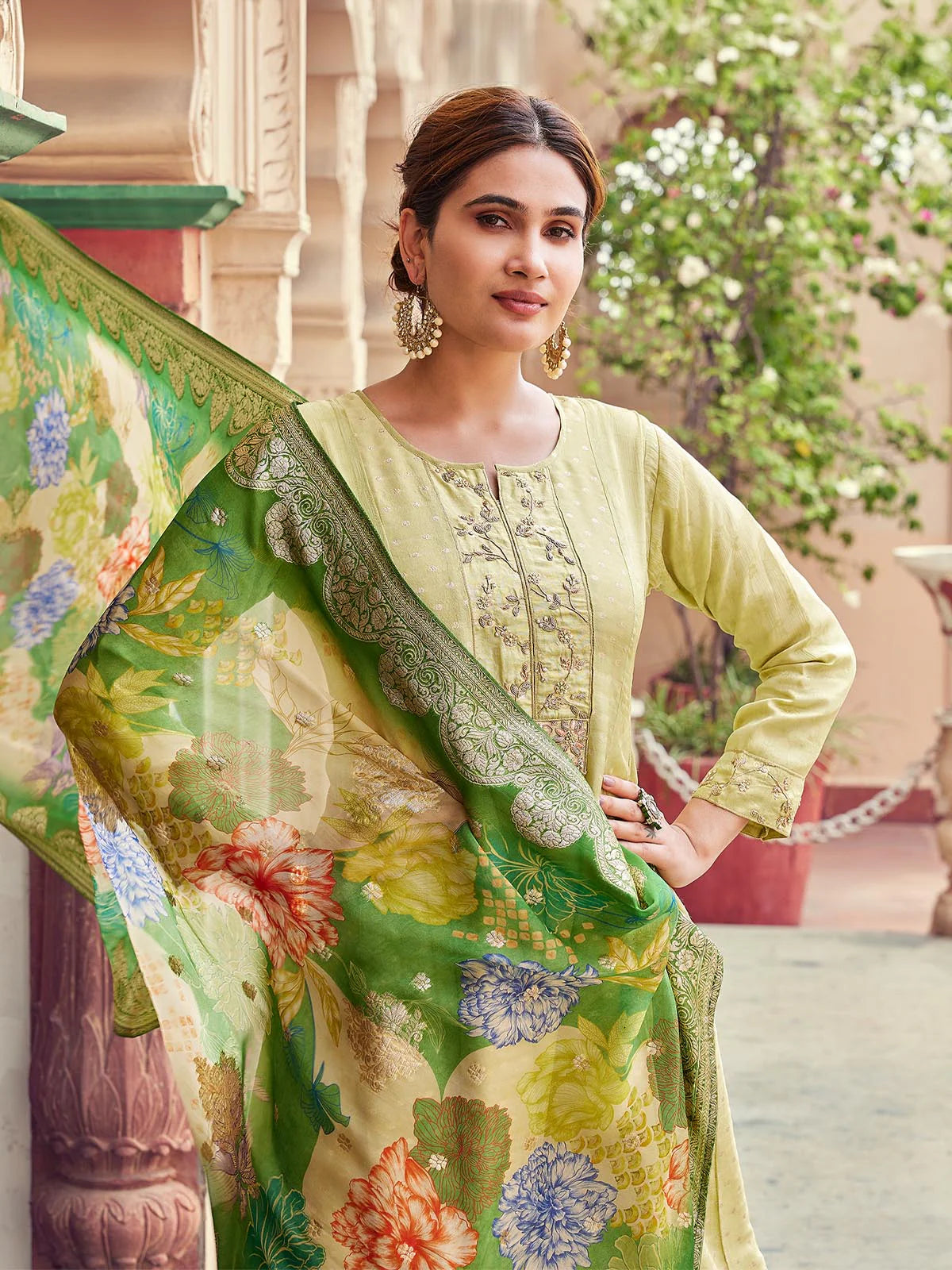 Shriya Flair Suit - Roop Darshan