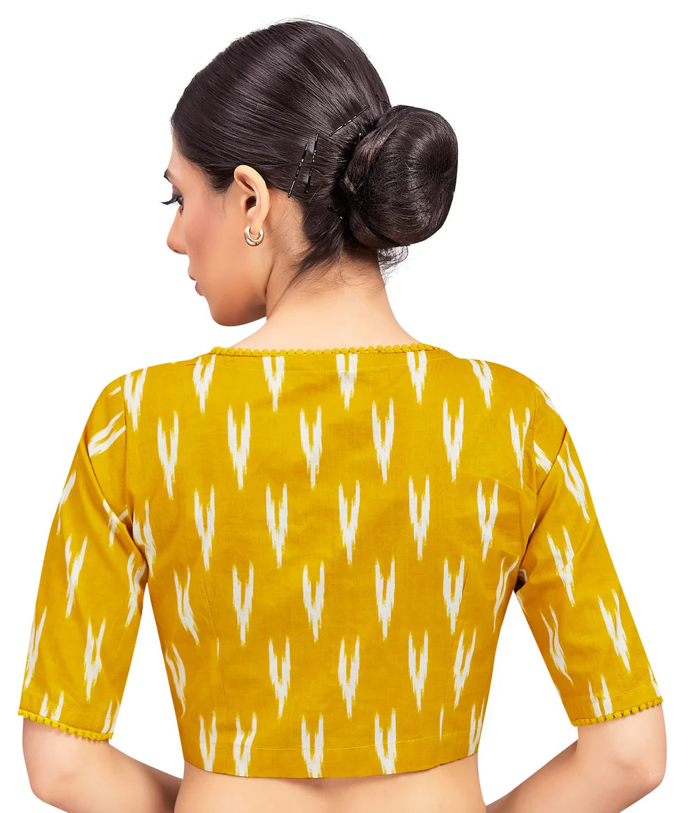 Cotton Printed Blouse - Roop Darshan