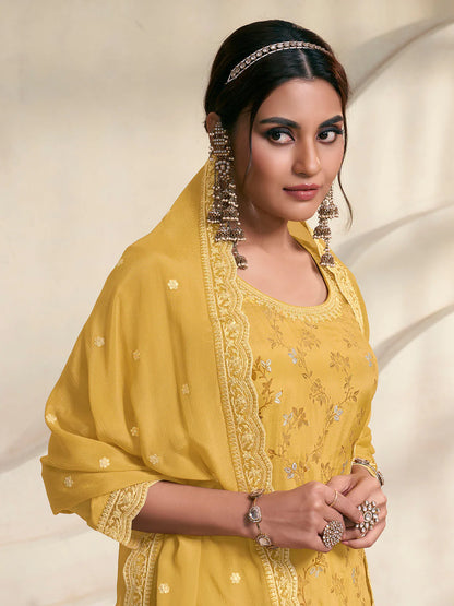 Somya Palazzo Suit - Roop Darshan