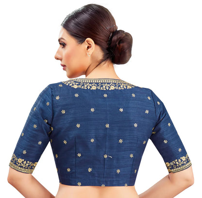 Silk Zari Tiki Work Blouse