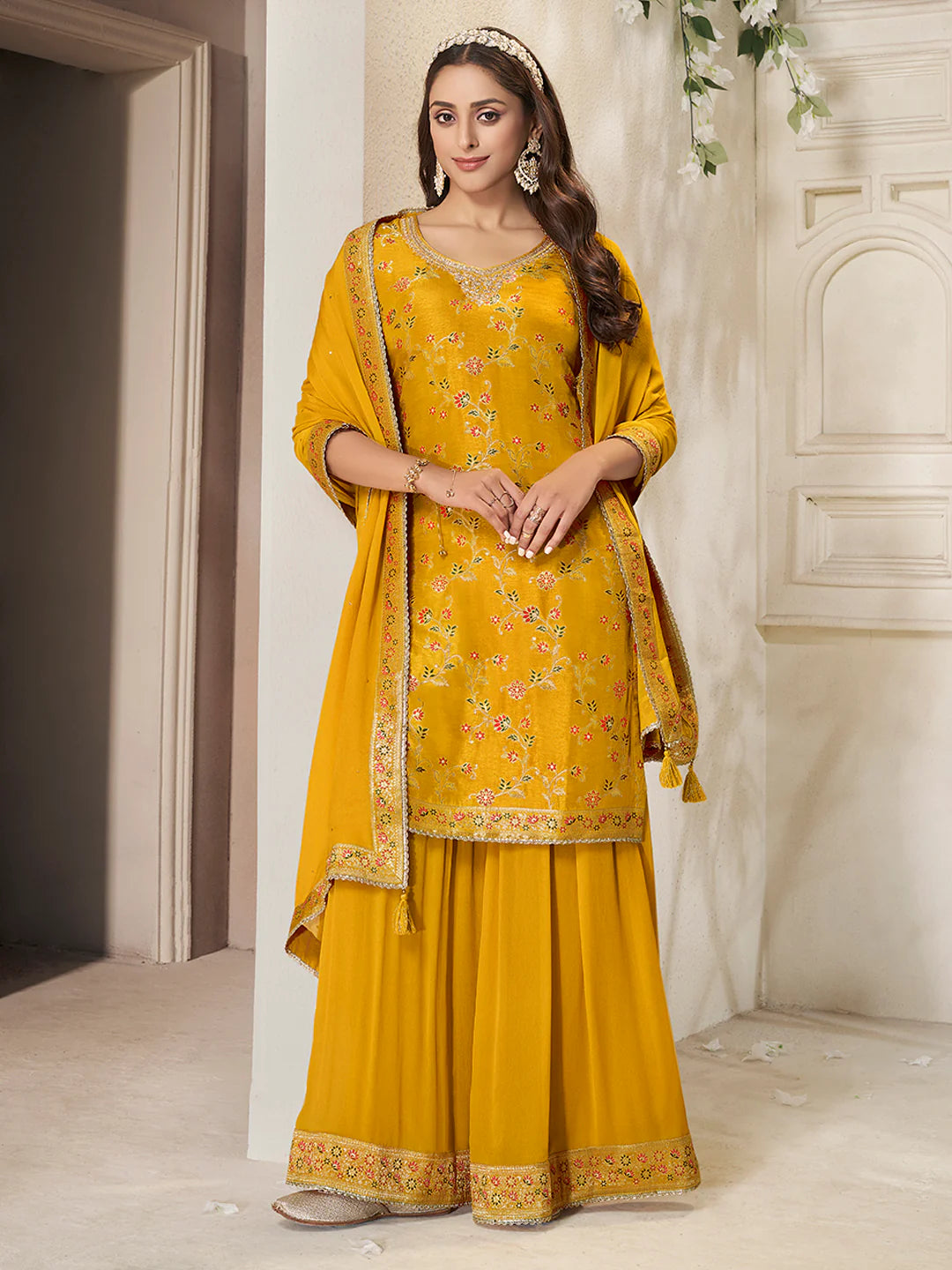 Eshani Sharara Suit - Roop Darshan