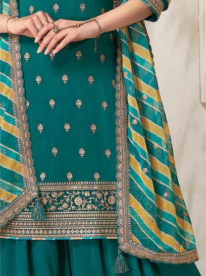 Namita Palazzo Suit - Roop Darshan