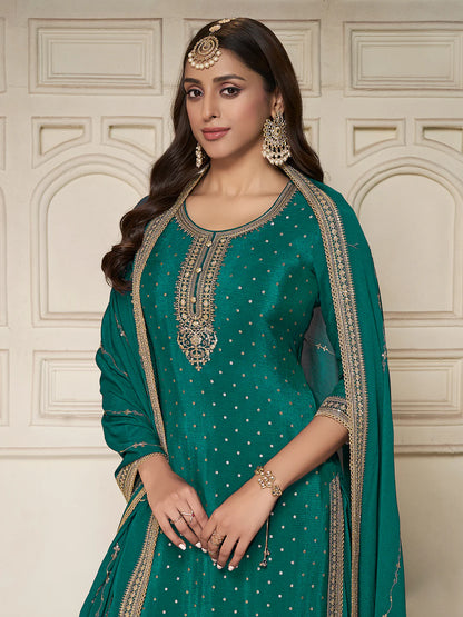 Kamika Sharara Suit - Roop Darshan