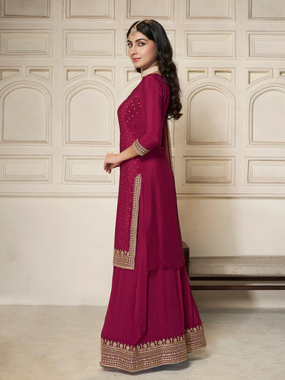 Kamika Sharara Suit - Roop Darshan