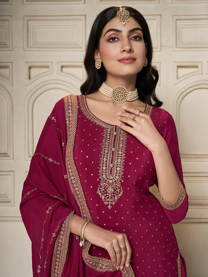 Kamika Sharara Suit - Roop Darshan