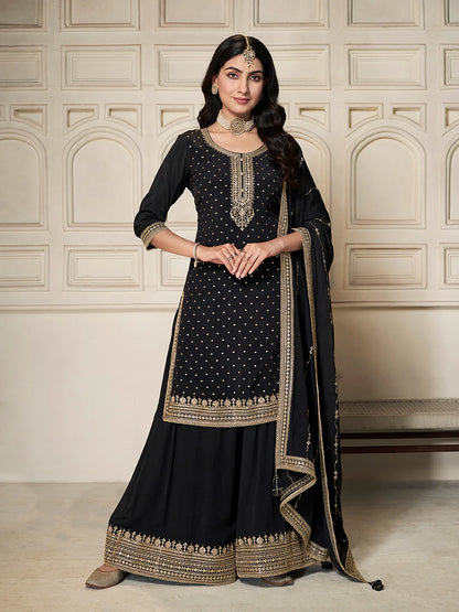 Kamika Sharara Suit - Roop Darshan