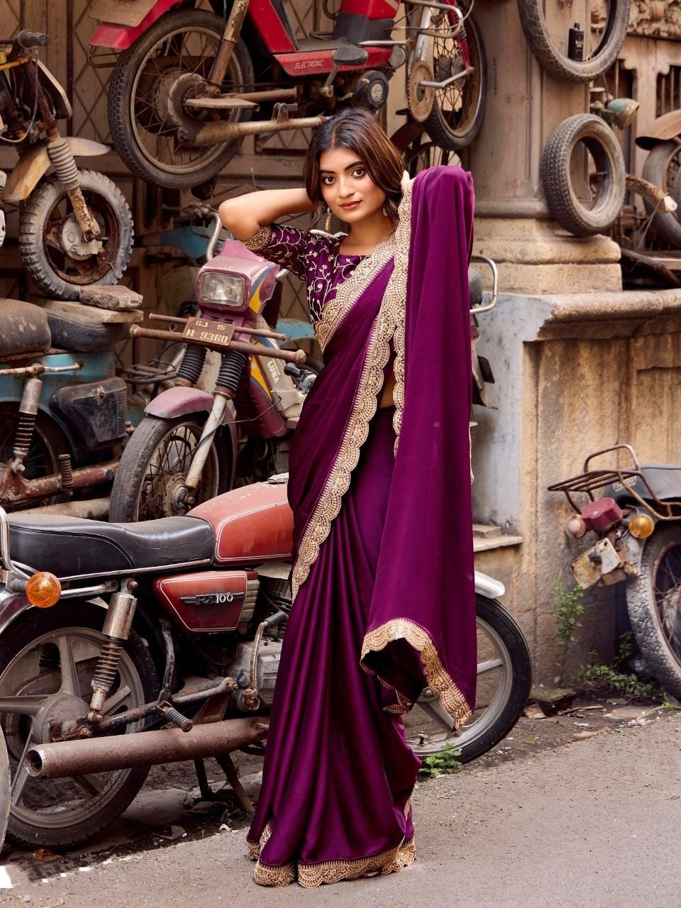 Nyasa Choli Saree