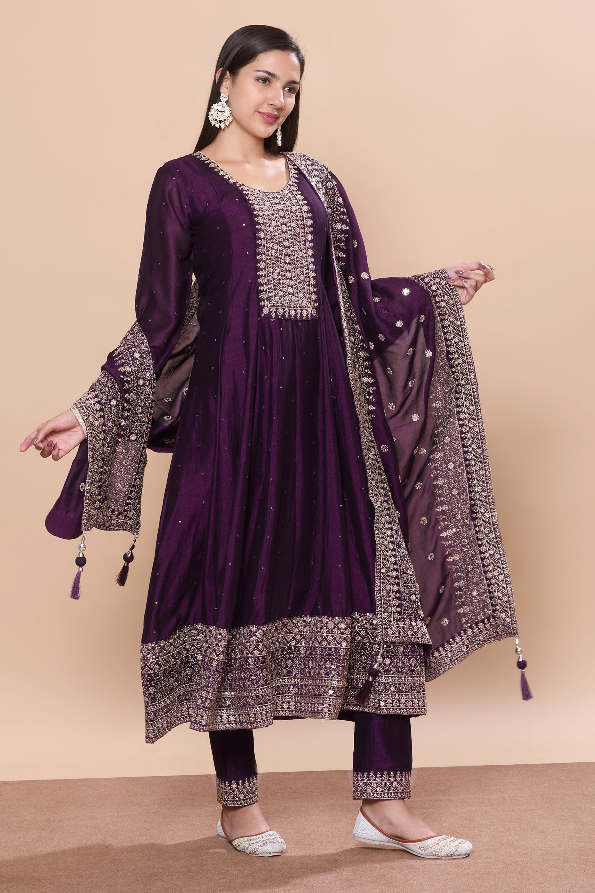 Mahira Flair Kamiz &amp; Pant - Roop Darshan