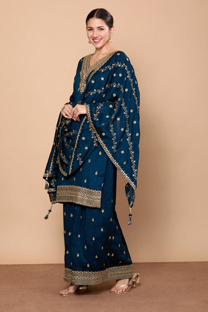 Rajeshri Palazzo Suit - Roop Darshan