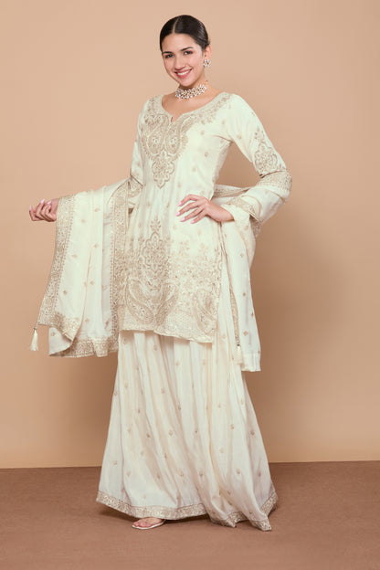 Aditi Palazzo Suit - Roop Darshan
