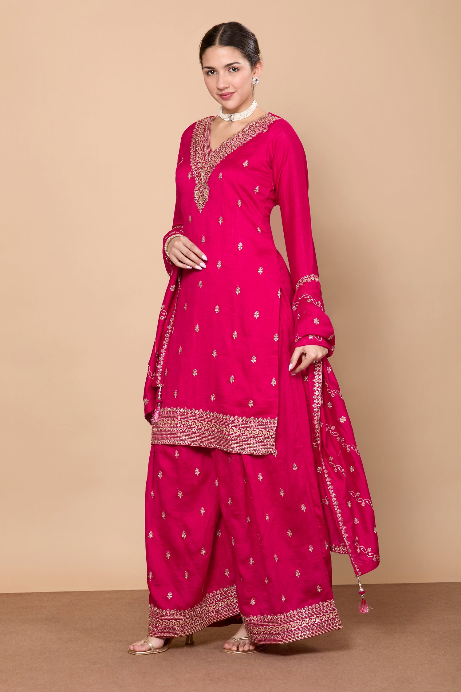 Rajeshri Palazzo Suit - Roop Darshan