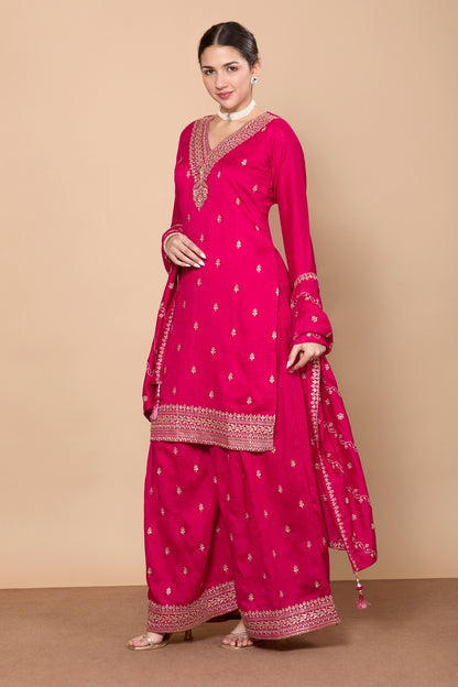Rajeshri Palazzo Suit - Roop Darshan