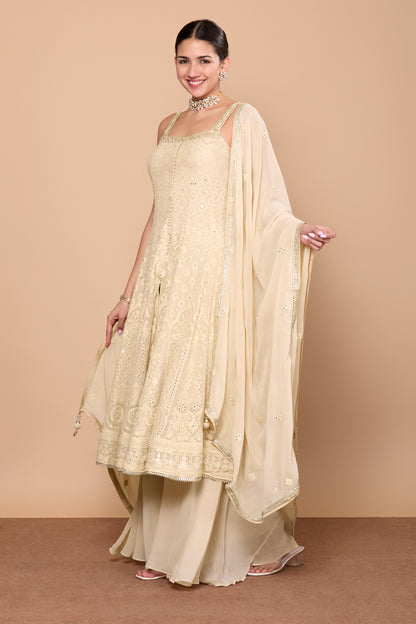 Falak Flair Plazzo Suit - Roop Darshan