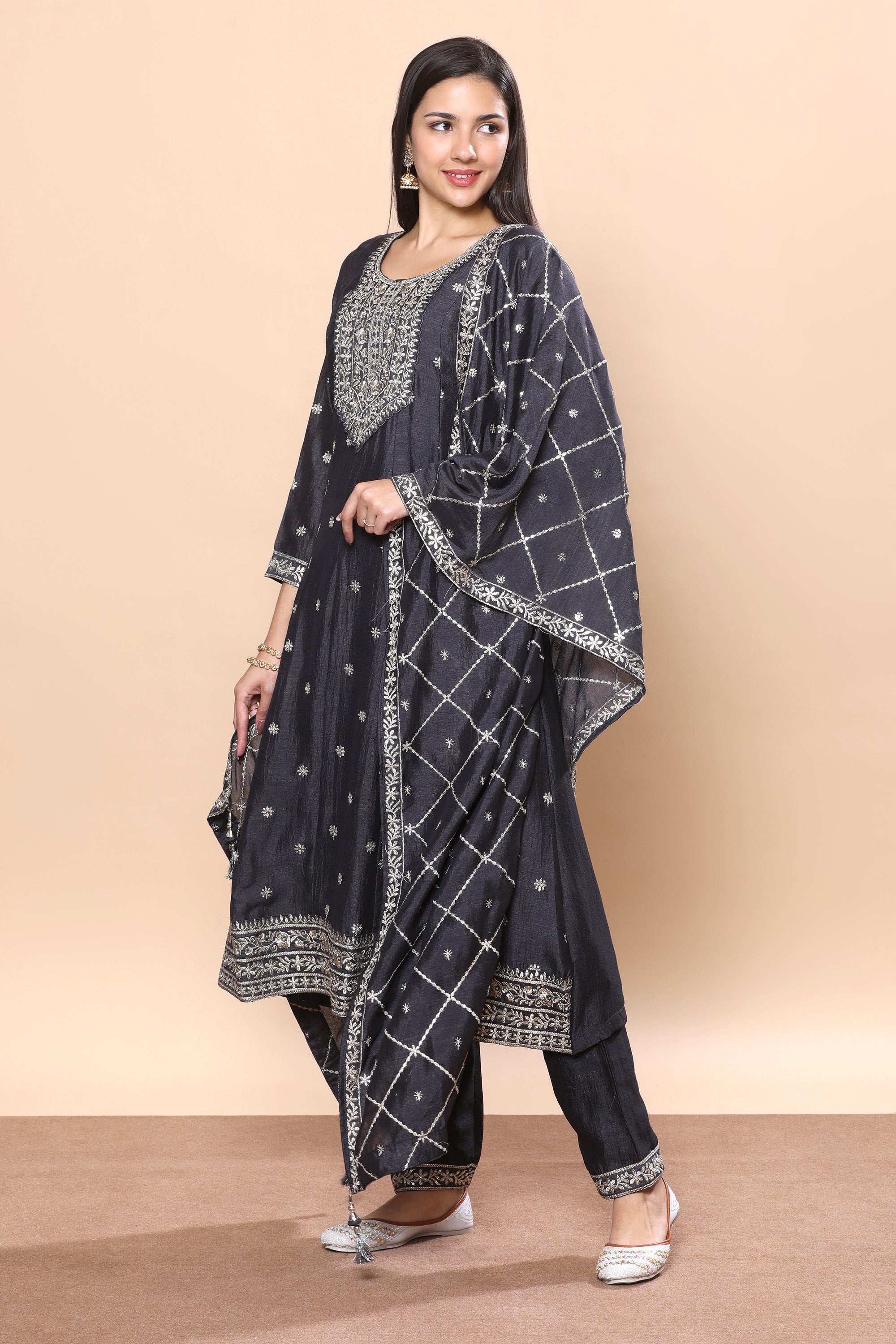 Sarika Flair Kamiz &amp; Pant - Roop Darshan