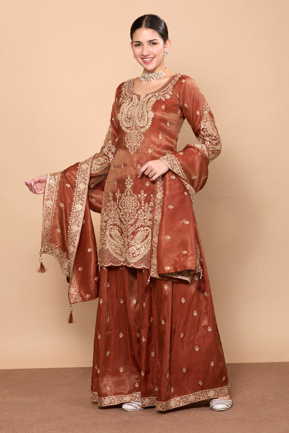 Aditi Palazzo Suit - Roop Darshan