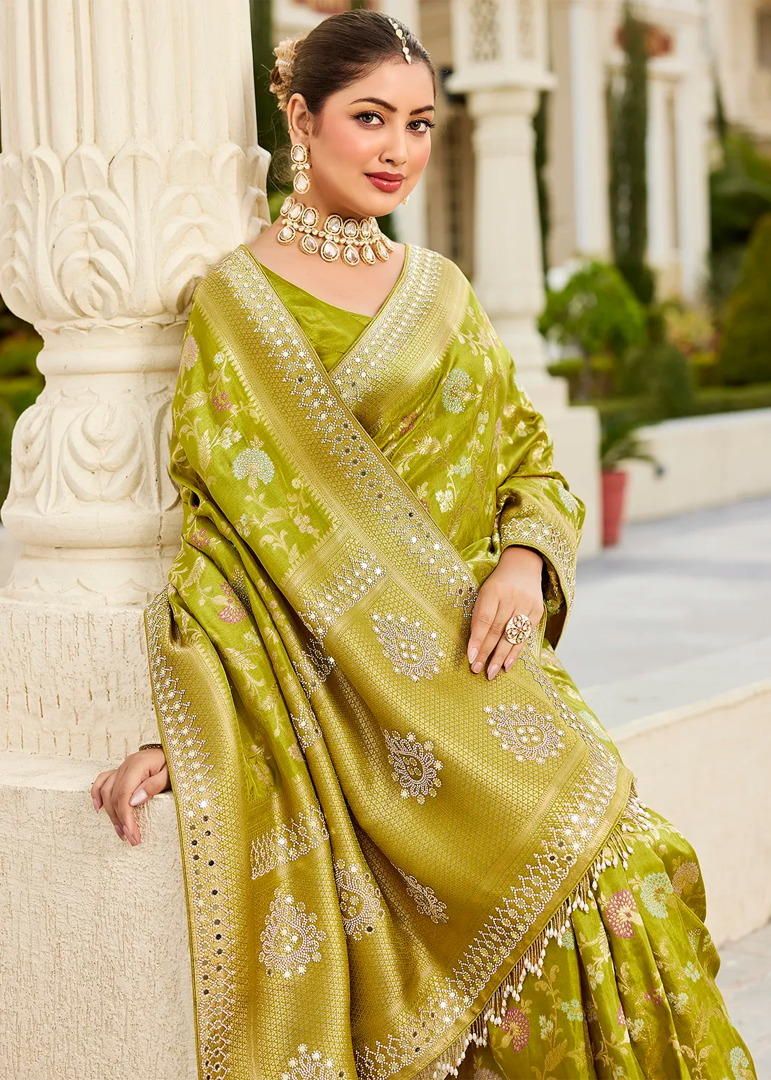 Amoli Silk Choli Saree