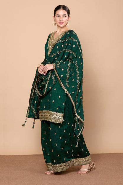 Rajeshri Palazzo Suit - Roop Darshan