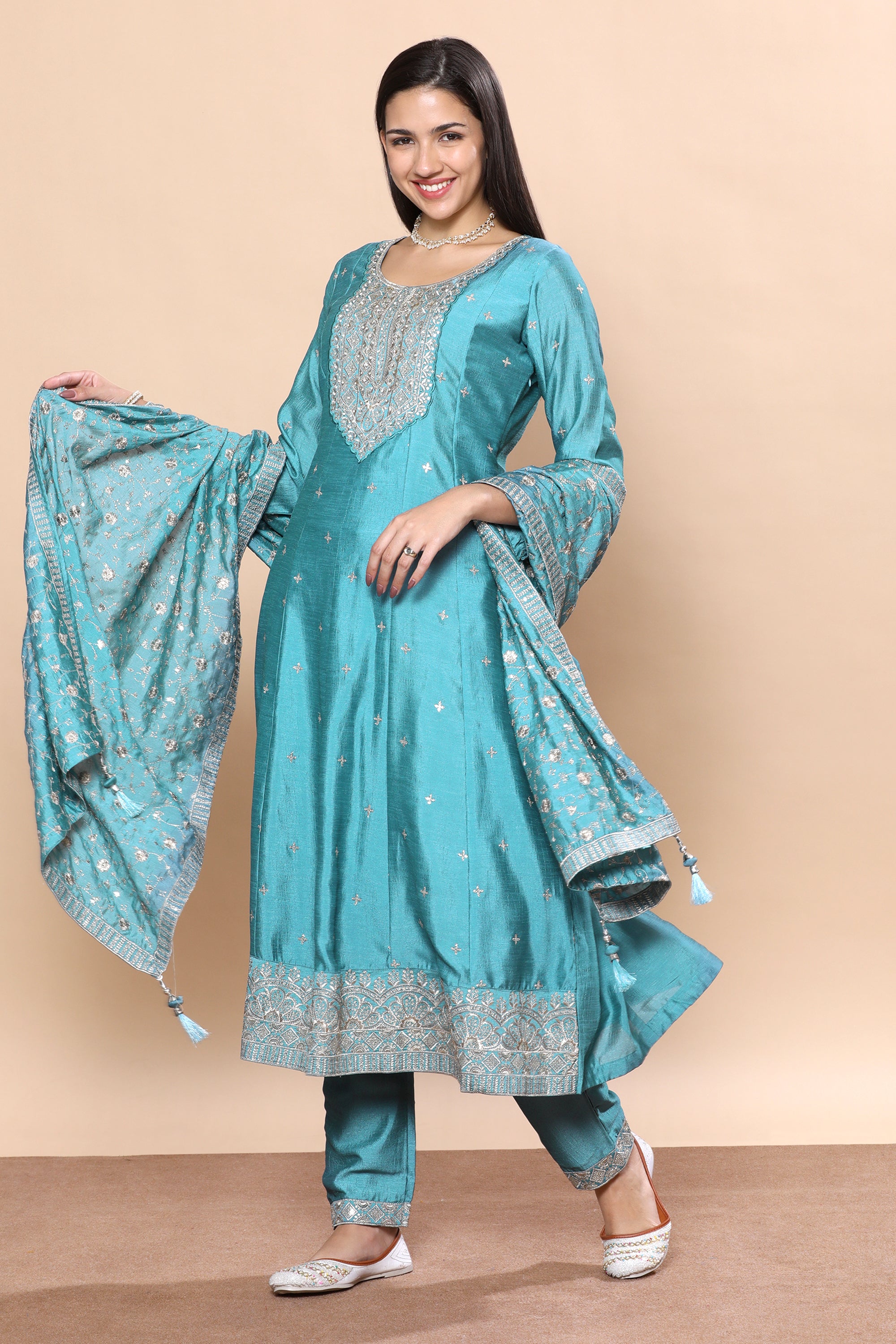 Priyali Flair Kamiz &amp; Pant - Roop Darshan