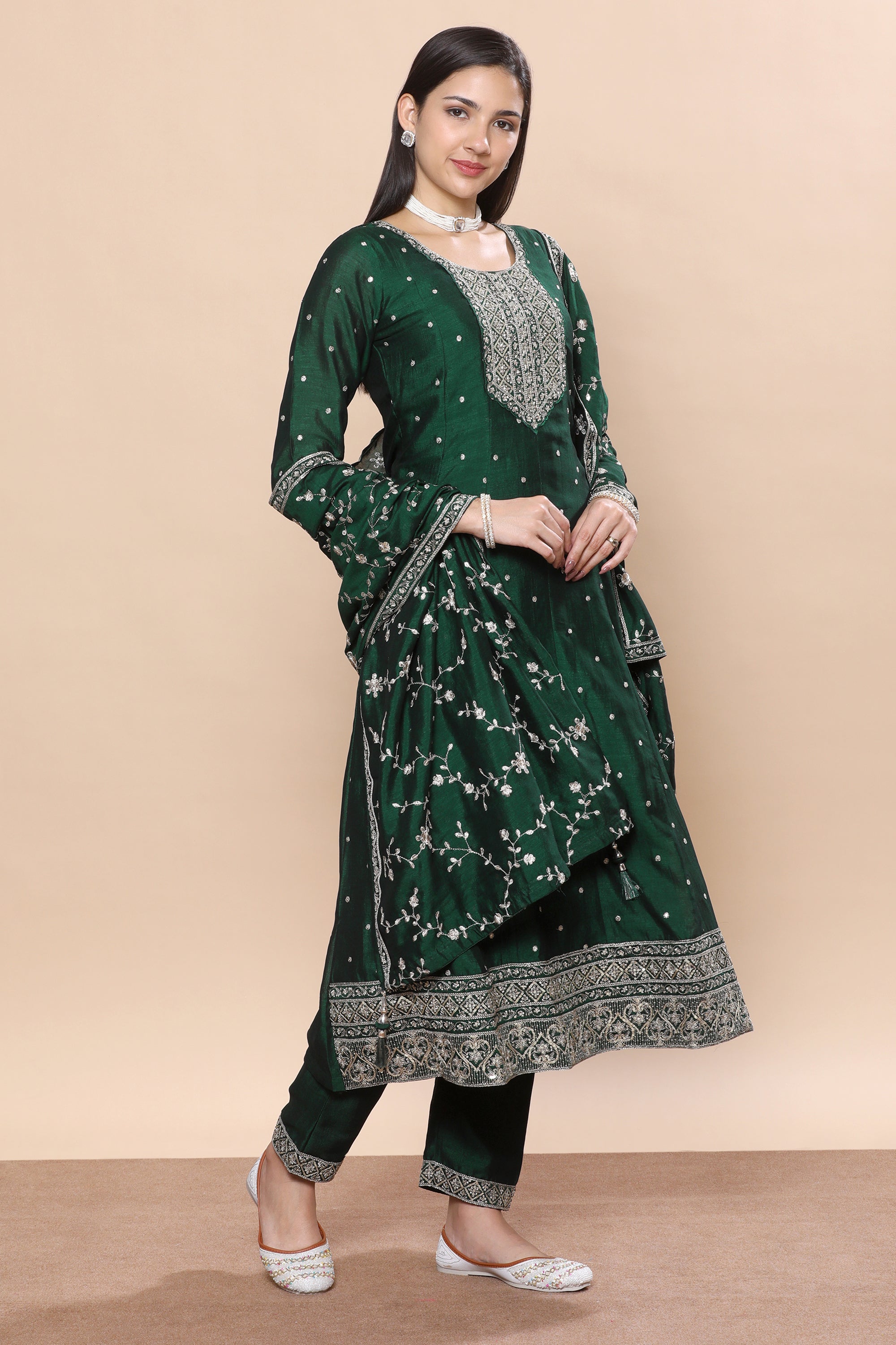Naima Flair Kamiz &amp; Pant - Roop Darshan