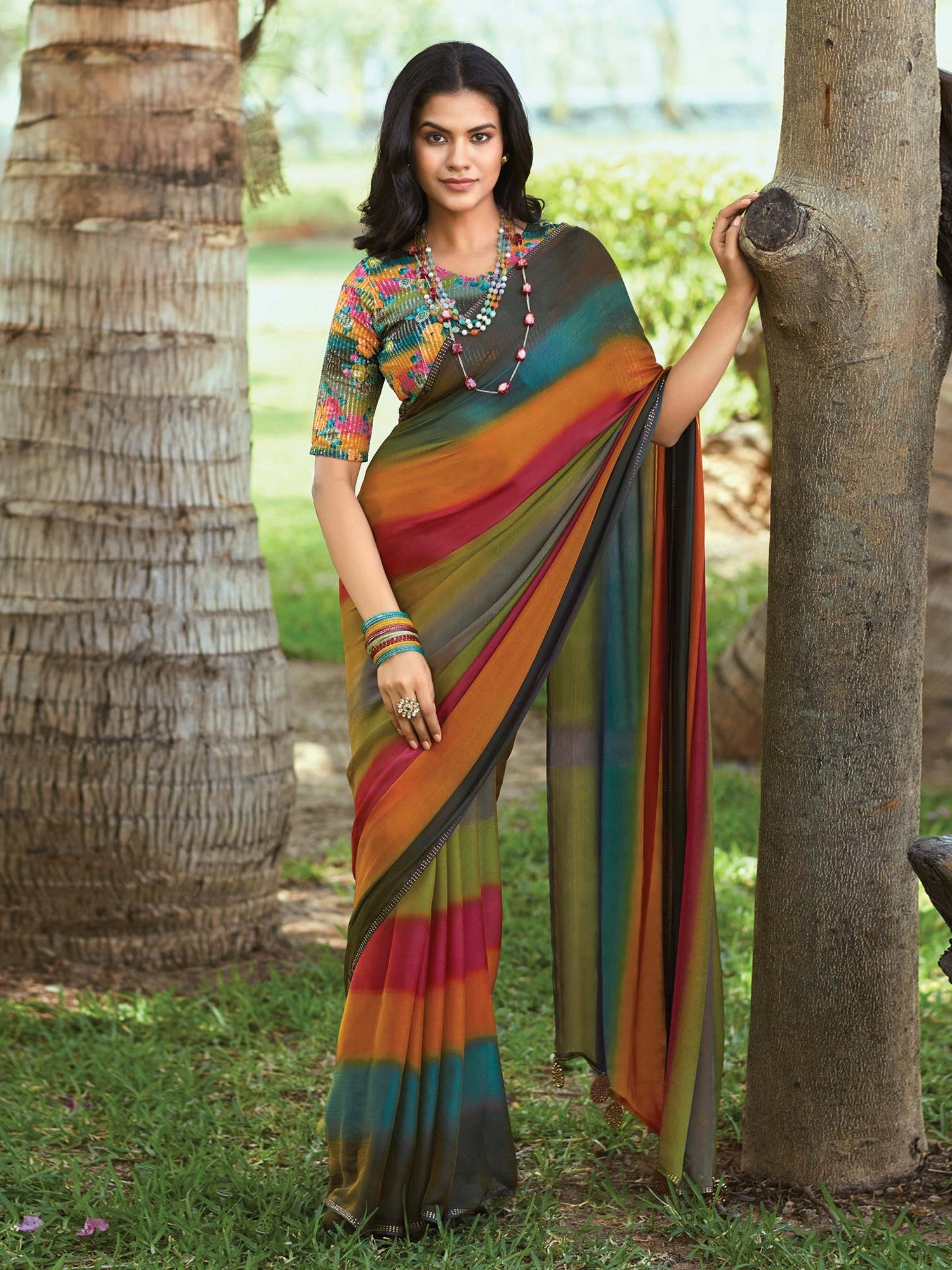 Raina Saree - Roop Darshan