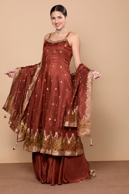 Fara Palazzo Suit - Roop Darshan