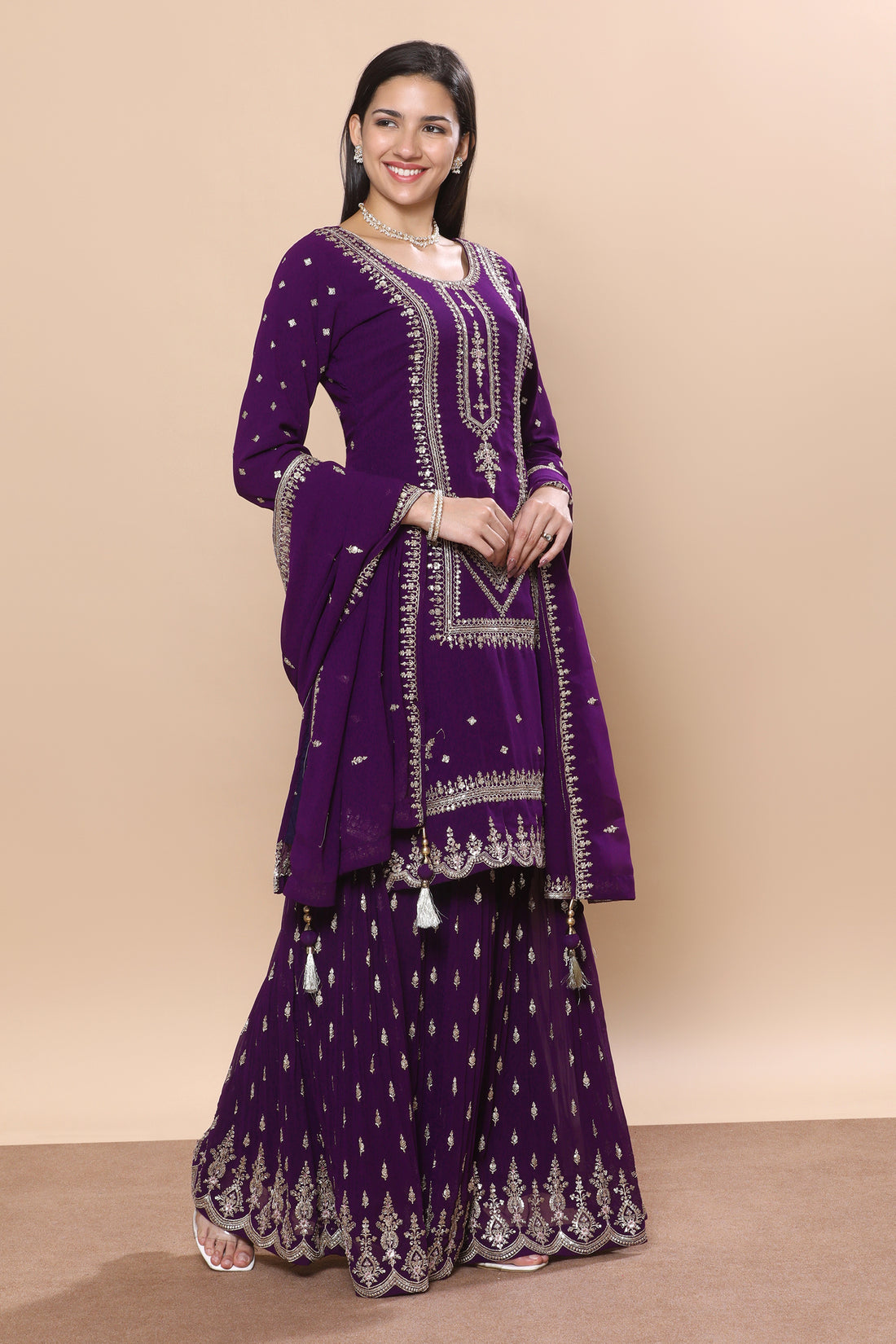 Hasina Palazzo Suit