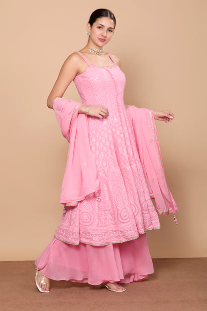 Falak Flair Plazzo Suit - Roop Darshan