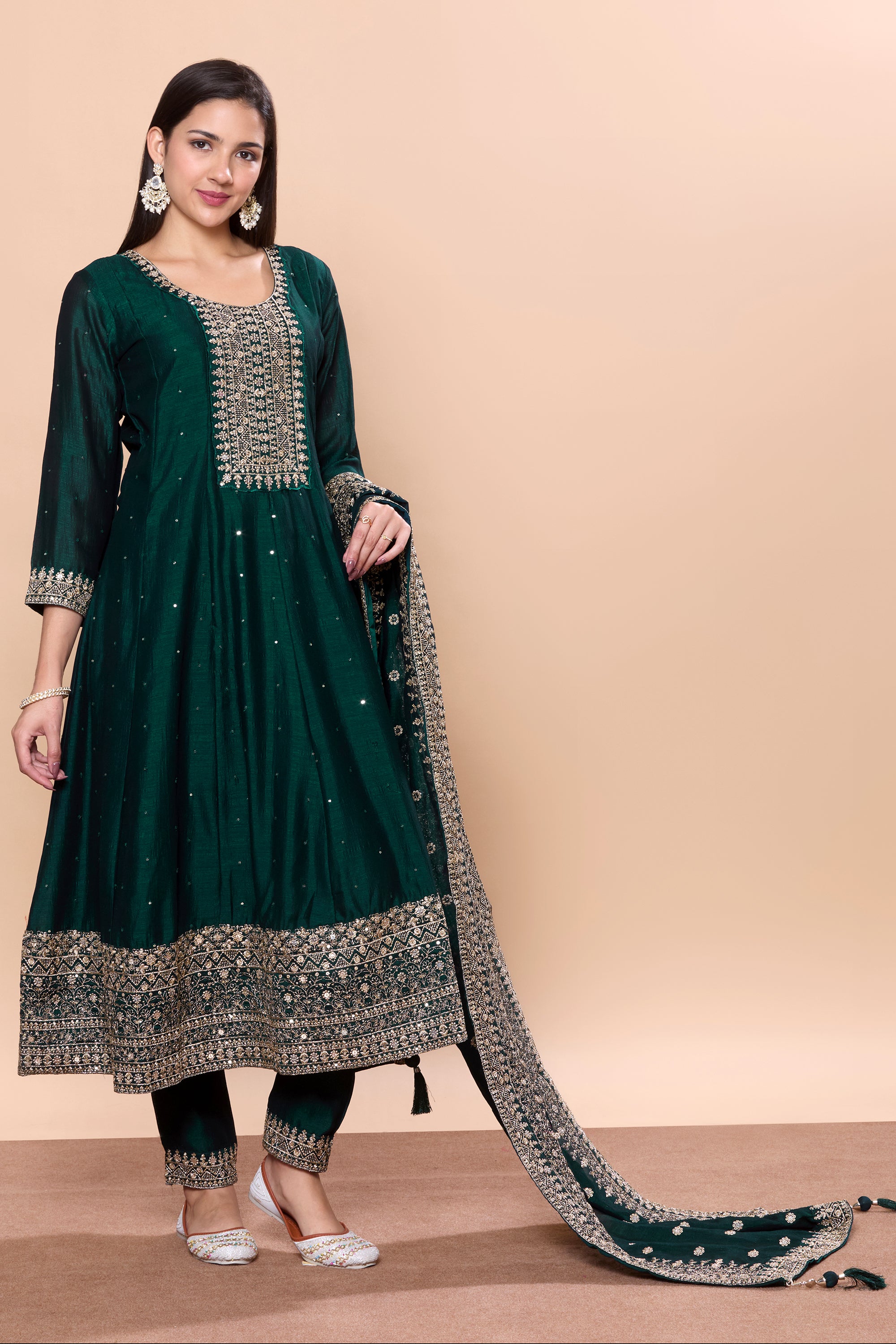 Mahira Flair Kamiz &amp; Pant - Roop Darshan