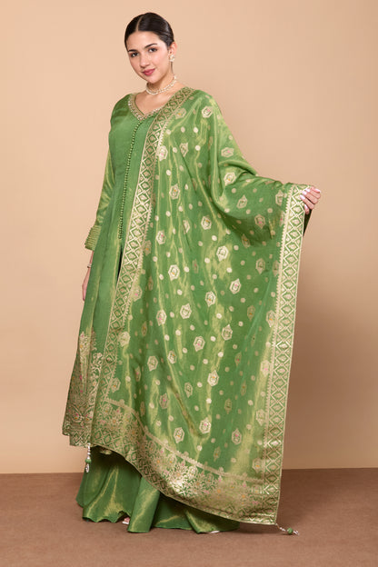 Falguni Flair Palazzo Suit - Roop Darshan