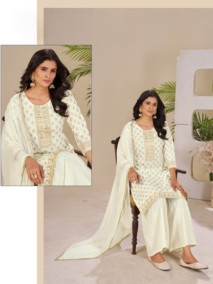 Hirva Sharara Suit - Roop Darshan
