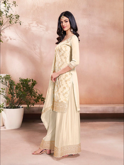 Kriti Palazzo Suit - Roop Darshan