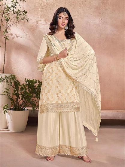 Kriti Palazzo Suit - Roop Darshan