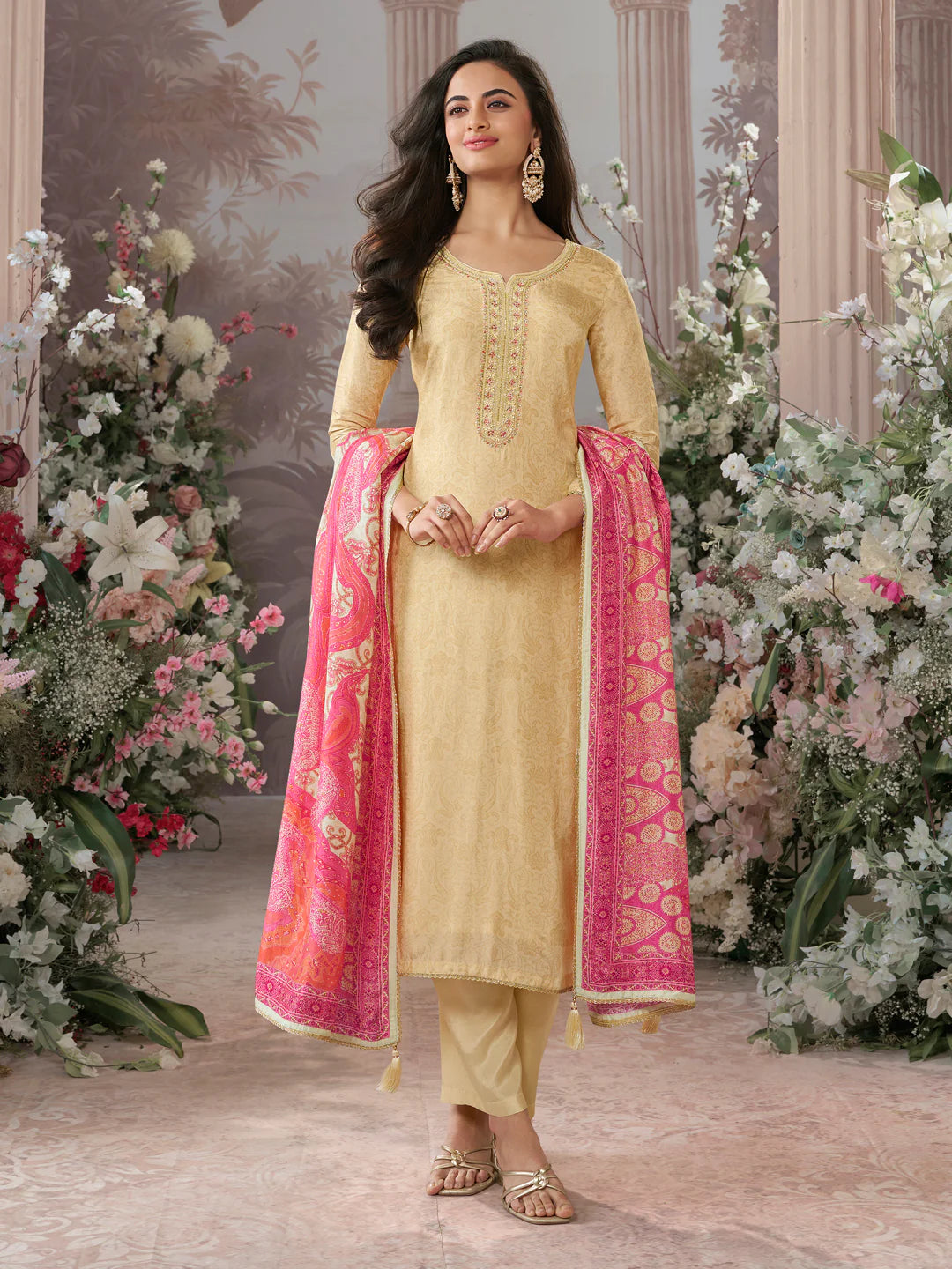 Dhara Kamiz &amp; Pant - Roop Darshan