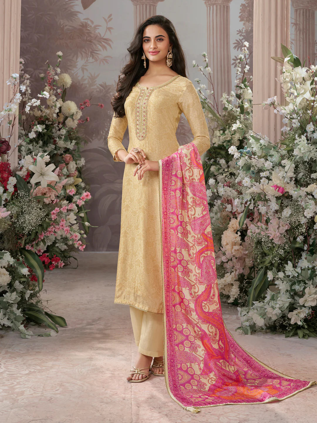 Dhara Kamiz &amp; Pant - Roop Darshan