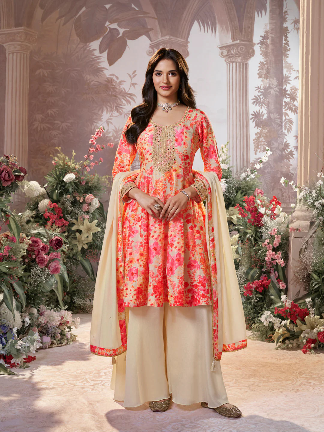 Mahira Palazzo Suit - Roop Darshan