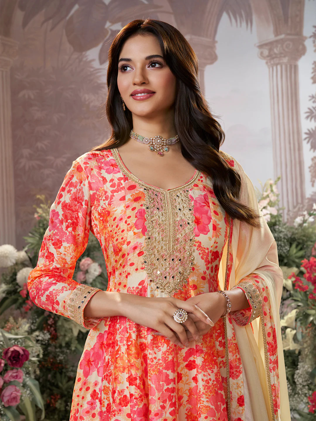 Mahira Palazzo Suit - Roop Darshan