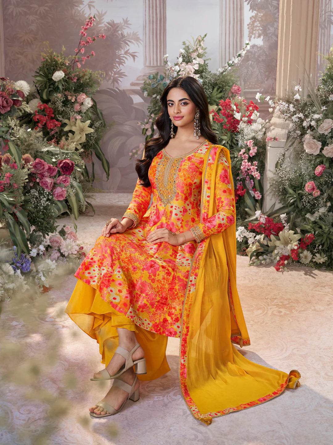 Mahira Palazzo Suit - Roop Darshan
