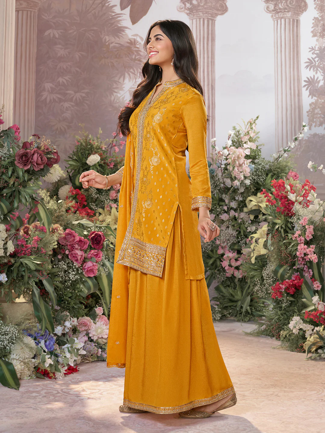 Vani Palazzo Suit - Roop Darshan