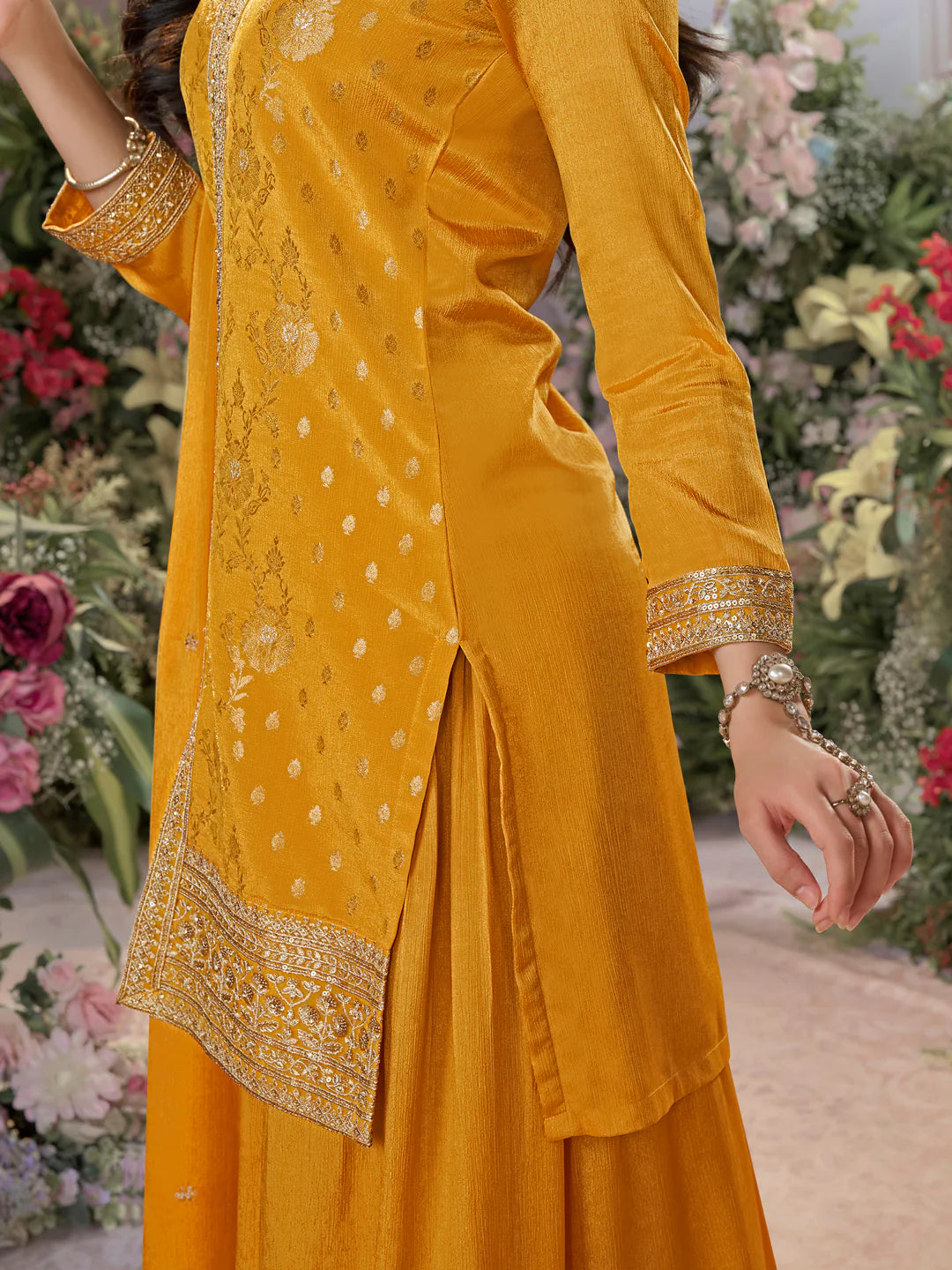 Vani Palazzo Suit - Roop Darshan