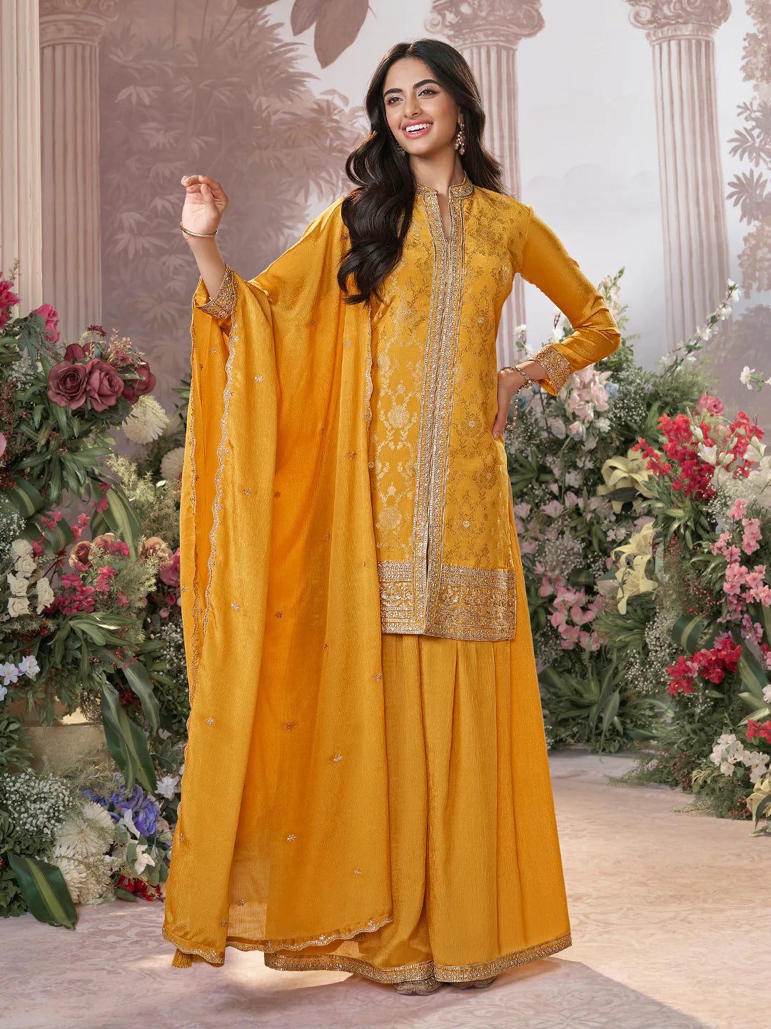 Vani Palazzo Suit - Roop Darshan