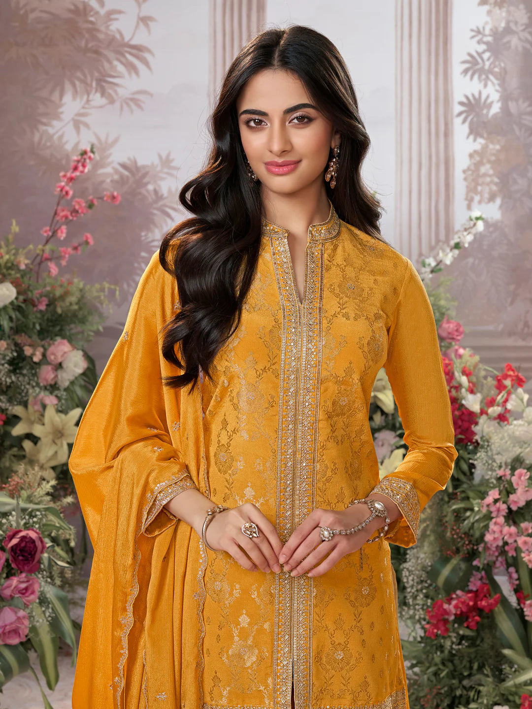 Vani Palazzo Suit - Roop Darshan